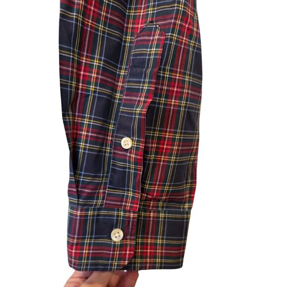 Ralph Lauren Shirt Men’s Multicolor Plaid Yellow Pony Long Sleeve Button Down XL - Picture 7 of 12